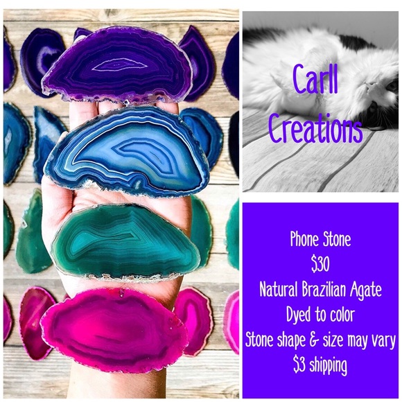 agate phone grip